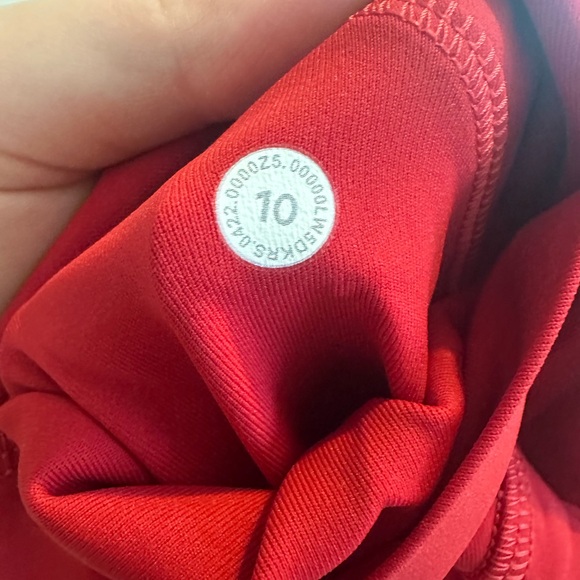 Red Lululemon Leggings - Picture 3 of 7